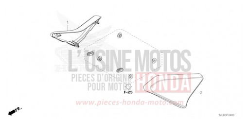 COUVERCLE LATERAL CMX500AS de 2025